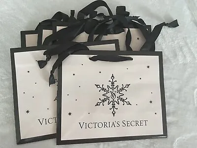 5X Victoria's Secret Holiday Small Paper Gift Shopping Favor Gift Bags Ne🦋 • $13.99