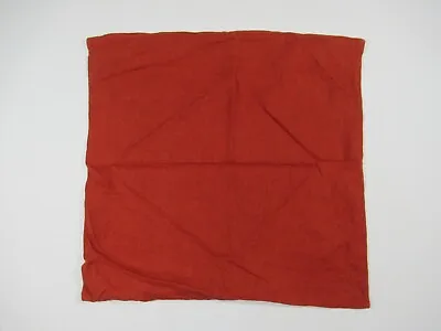 IKEA Vigdis Solid Rust Throw Pillow Cover 20  X 20  • £6.22