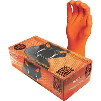 $35.94 • Buy Orange Mamba OMG130 5.75 Mil Nitrile Gloves, X-Large