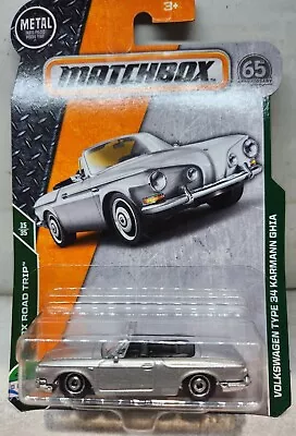 Matchbox  Volkswagen Karmann Ghia Type 34  #15/35  2017 MBX Road Trip/Thailand  • $4.99