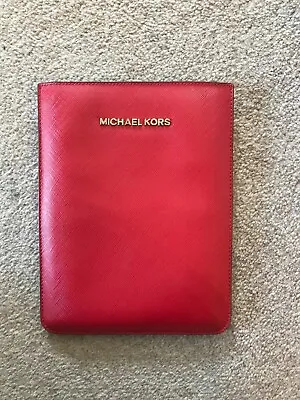 £30 • Buy Micheal Kors Ipad Mini Case, Red And Gold. Great Condition.