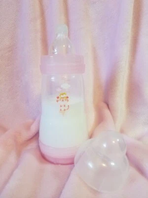 £9.25 • Buy Reborn Doll New 9oz MAM Brand Bottle Of Fake Milk❤