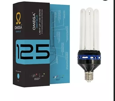 Omega Deep Blue CFL Grow Lamps - Low Energy Lighting 125w • £16.50