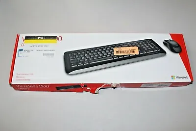 READ Microsoft Desktop 800 2LF-00001 Wireless Keyboard WITHOUT USB RECEIVER  • $17.95