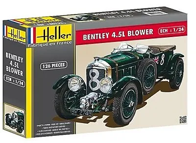 Heller Bentley 4.5L Blower Race Car - Plastic Model Car Kit - 1/24 Scale • $35.61