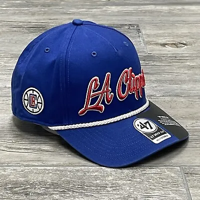 Los Angeles Clippers ‘47 Brand Hat MVP DP Vintage Replica Script Adj Snapback • $28.89