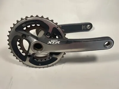 Shimano XTR FC-M985 Crankset Two Piece 10 Spd 175 Mm Double No BB  40/28  985 • $299.99