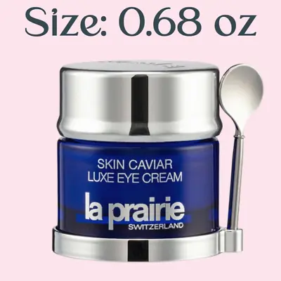 LA PRAIRIE Luxe Eye Cream Revitalizing Moisturizing Eyes Anti Wrinkles Cream NEW • $139.95