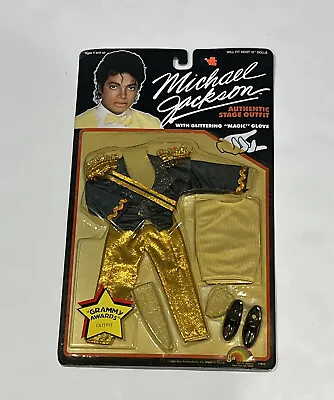 Sealed Vintage 1984 Michael Jackson Authentic Stage Doll Outfit Grammy Awards • $45