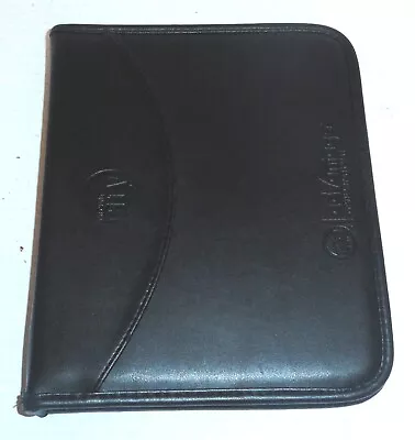 Vintage Circuit City Faux Leather 8.5  Folder Binder With Zip Closure • $8.49