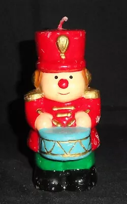 Vintage /Christmas Wax Candle ~ Drummer Boy ~ Unused  • $12