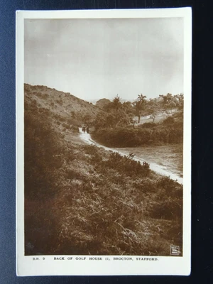 £14.75 • Buy Staffordshire Cannock Chase BROCTON Back Of GOLF COURSE - Old RP Postcard By WHS