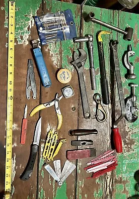 Vintage Napa Doorman K-D Stanley New Britain THORSEN & More Tool Lot • $17.50