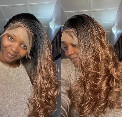 £125 • Buy Braided Wig Micro Twist 