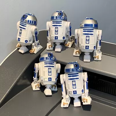 LOT 5 PCS STAR WARS THE CLONE WARS R2-D2 2008 R2D2 Action Figures Toy Gifts #U1 • £17.99