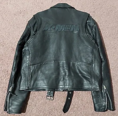 Unik X-Men (2000) Limited Edition Embossed Leather Motorcycle Jacket Wolverine • $499.99