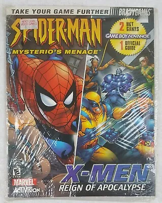 Spiderman Mysterio's Menace & X-men Reign Of Apocalypse GBA Strategy Guide • $14.99