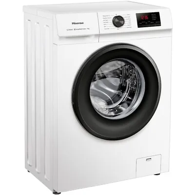 £244 • Buy Hisense 1 Series WFVB7012EM Washing Machine - White - 7kg - 1200 Rpm - Freest...