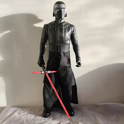 Kylo Ren Star Wars The Force Awakens 18 Plastic Action Figure Toy • £40