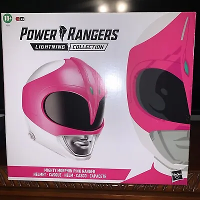 Power Rangers Lightning Collection Mighty Morphin Pink Ranger Helmet • $73.50