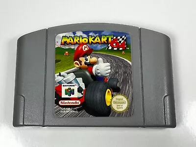 Great Condition Mario Kart 64 For The Nintendo 64 Console (Cart Only) • $69.50