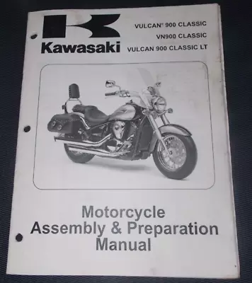 Kawasaki  VULCAN 900 CLASSIC VN900 CLASSIC VULCAN 900 CLASSIC LT Service Manual • $39.99