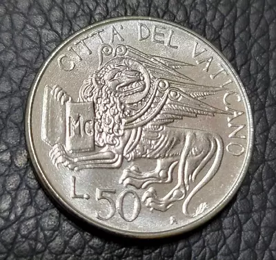 1985 Vatican City 50 Lire Coin • $6.99