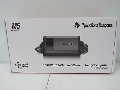 Rockford Fosgate M5-1000X1 1000W Element Marine/ATV/ Motorcycle Amplifier NEW • $349.99