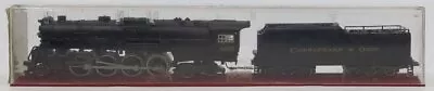 MRC 6902 N Scale Chesapeake & Ohio 2-8-4 Berkshire Steam Locomotive & Tender EX • $72.71