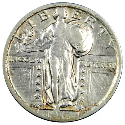 1917 Standing Liberty Quarter Type 2 ~ Xf! • $88