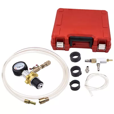 $44.70 • Buy Auto Cooling System Vacuum Radiator Refill Purge Adapters Tool Kit Car Truck