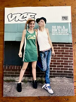 INSANELY RARE 2004 VICE MAGAZINE THE DO's & DON'Ts ISSUE VOL.11 NO. 7 VG OOP • $17.99