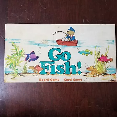 Vintage Go Fish Board Game Card Game No. 2554 Warren Paper Products Co. • $12.49