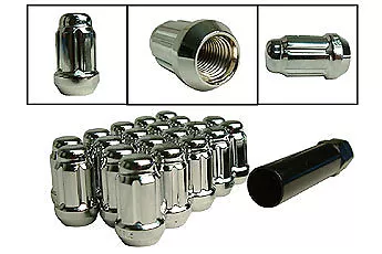 20 Silver 12x1.25 Lug Nuts Asa Replica Miro Tenzo Wheel • $35.99