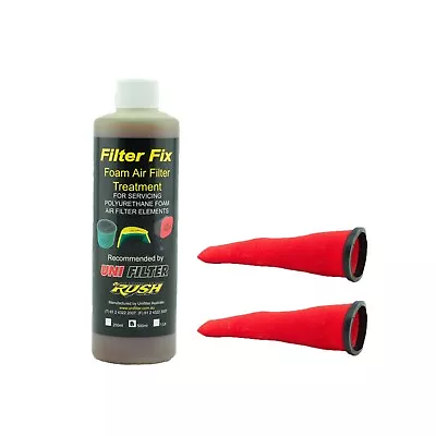 2 X UNIFILTER Safari Snorkel (OD 76mm ID 66mm) Droopie Pre Cleaner & Filter Oil • $80.64