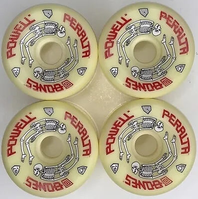 Powell Peralta G-Bones Skateboard Longboard Wheels 64MM 97a Custom Pale Yellow • $49.75