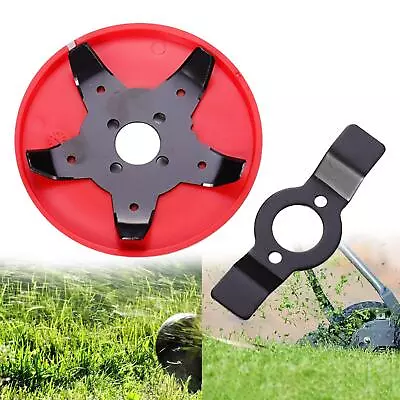 Steel Wire Rotary Brush Cutter Trimmer Heads 6 Inch Attachment Weeds Blade • $19.51