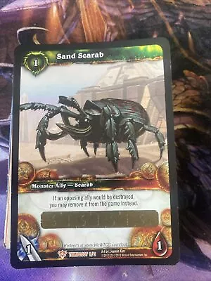 WOWTCG Sand Scarab Loot Card Unscratched • $30