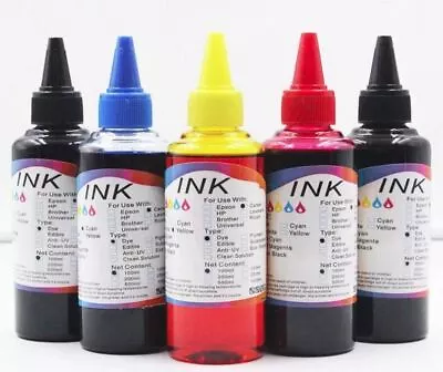 5x 100ml Refill Ink For Canon PGI680 CLI681 PIXMA TS8160 TS9160 TS5160 Ts5260 • $23.98