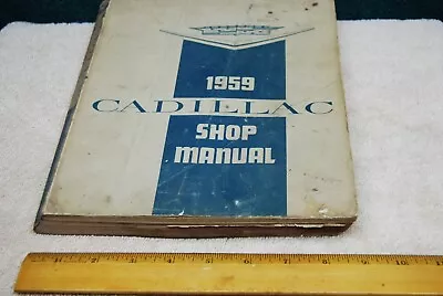 Original 1959 Cadillac Shop Service Manual General Motors Division USA • $40