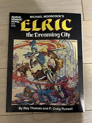 Elric The Dreaming City Marvel Graphic Novel #2 Thomas And Russell 1982 - NM • $20