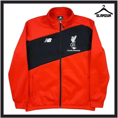 £34.99 • Buy Liverpool Football Jacket New Balance Large Training Kit Track Top 2015 2016 DT5