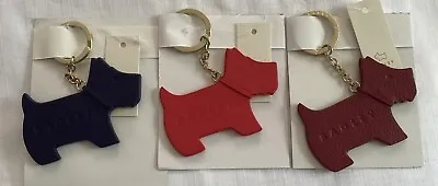 £17.99 • Buy Radley - My Radley Dog Keyring Scottie Dog New Red Pink Or Purple