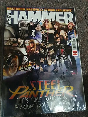 Steel Panther Magazine Autographed  • $160.85