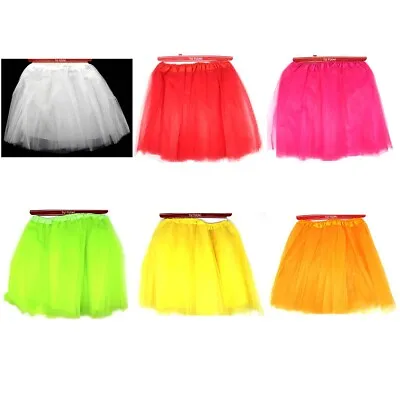 80S 1980S Tutu Skirt Women Adults Girls Ballet Dance Wear Dress Party Costume • $8.54