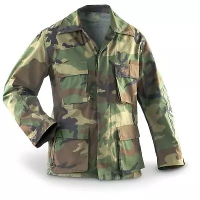 Military Spec Battle Dress Uniform Shirt 100% Ripstop Cotton Made In USA • $49.99