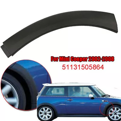 Car Front Wheel Right Lower Fender Arch Cover Trim Black For Mini Cooper 2002-08 • $39.59