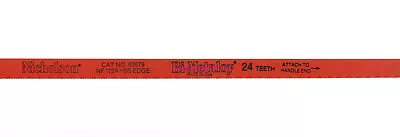 Nicholson 62679 HSS Hacksaw Blade Heavy Duty Bi-Metaloy HSS Edge 24 Teeth 12  • $1.09