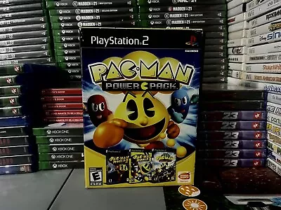 Pac-Man Power Pack (Sony PlayStation 2 2008) Tested Complete CIB Free Shipping • $33.20