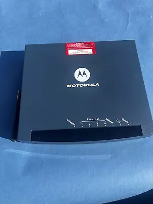 Motorola Wireless Router GZ53347 DSL Ethernet 4 Port RJ-45 3347-02-1022 Ethernet • $9.97